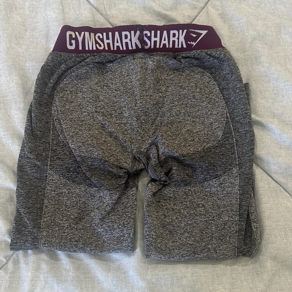 Gymshark Charcoal and Maroon Workout Shorts